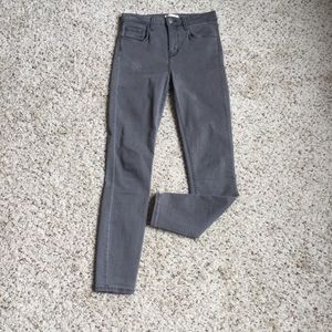 L’AGENCE Marguerite High Rise Gray Skinny Jeans Size 26 Pockets